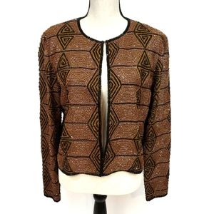 Adrianna Papell Evening Beaded Jacket